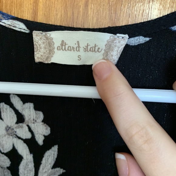 cold shoulder wrap dress! - Picture 3 of 3